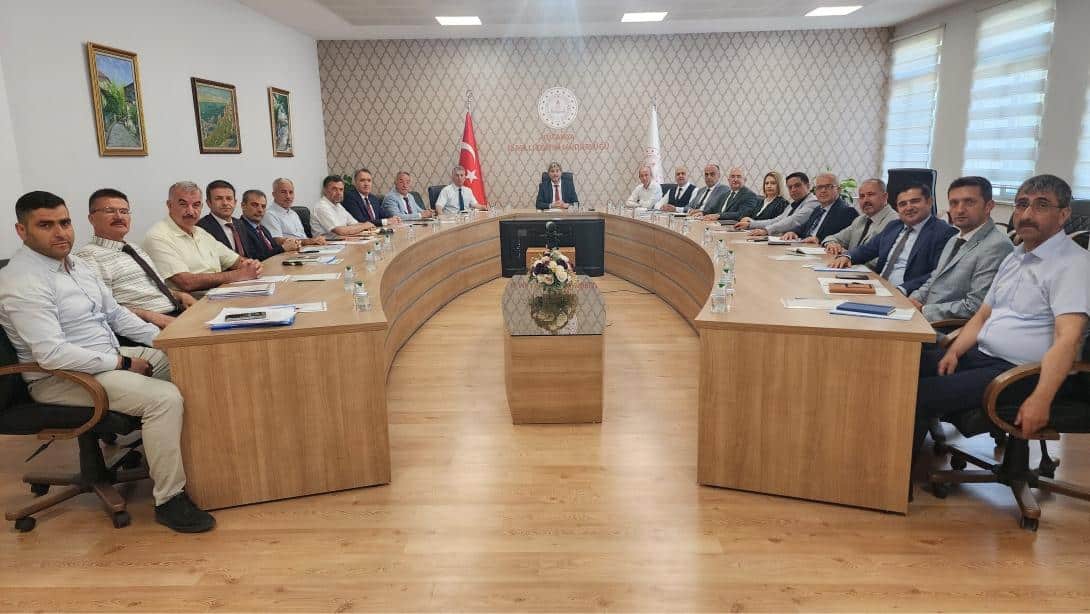 2024-2025 Sene Sonu İlçe Millî Eğitim Müdürleri Değerlendirme Toplantısı