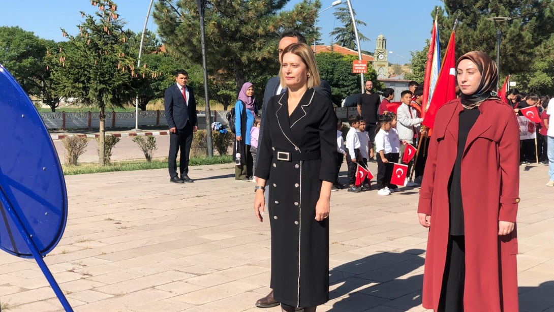 2025-2026 Eğitim-Öğretim Yılı İlköğretim Haftası Çelenk Sunma Töreni